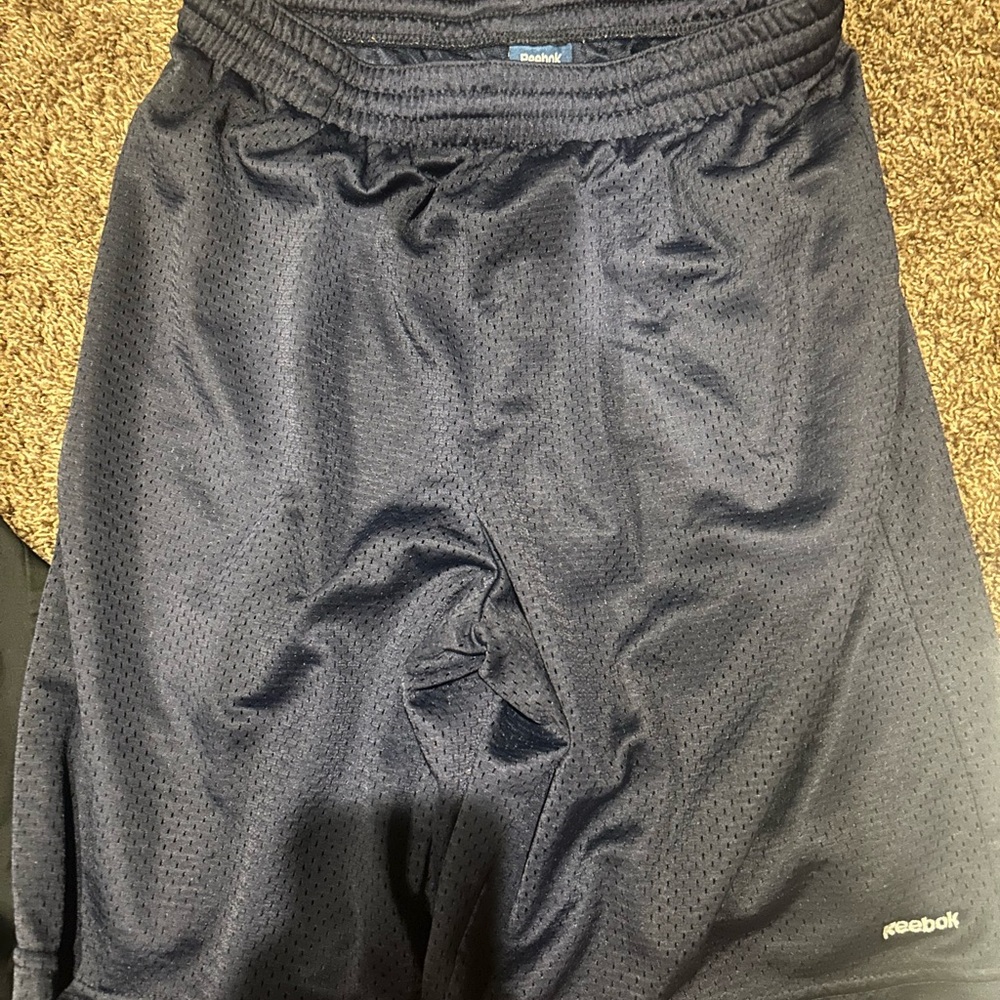 Reebok Dark Gray Mesh Shorts